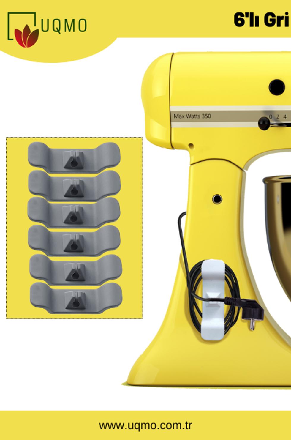 6'lı Kablo Düzenleyici & Sabitleyici