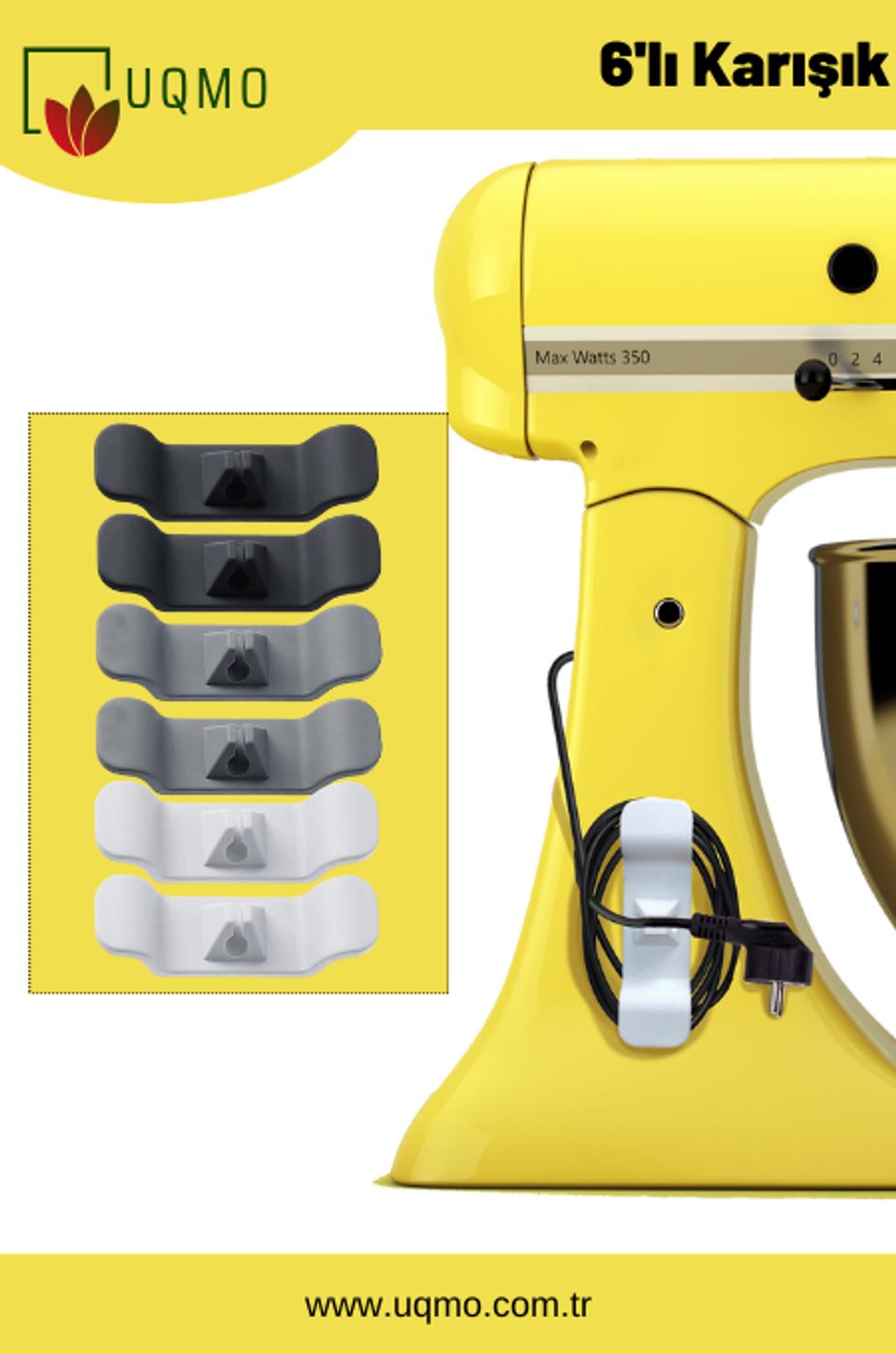 6'lı Kablo Düzenleyici & Sabitleyici