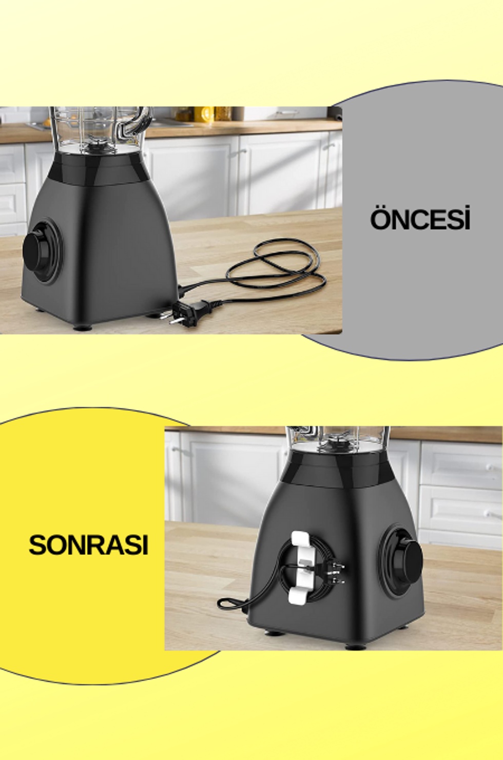 4'LÜ Kablo Düzenleyici & Sabitleyici