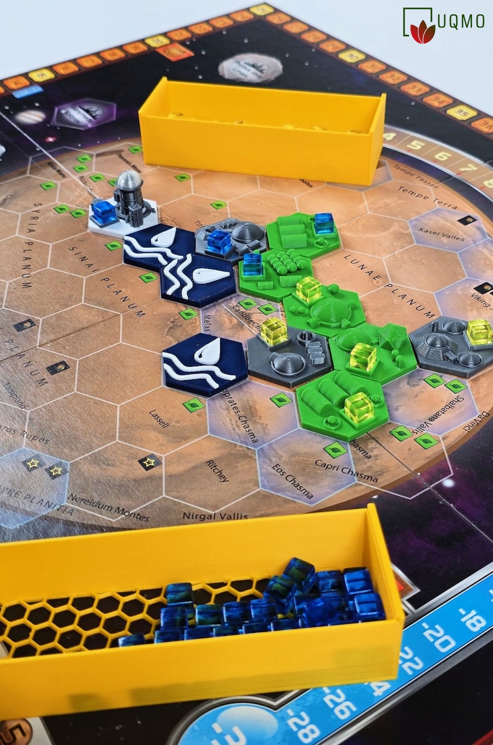 Terraforming Mars Oyunu Uyumlu Özel Tasarım Karo Seti