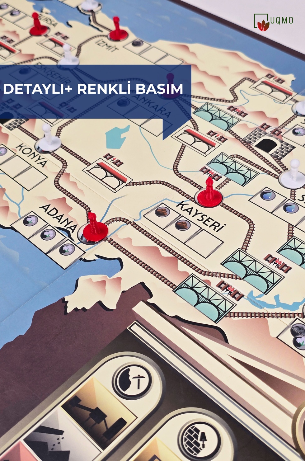 İnkılap Kutu Oyunu ile uyumlu 3D İşçiler Detay Seti