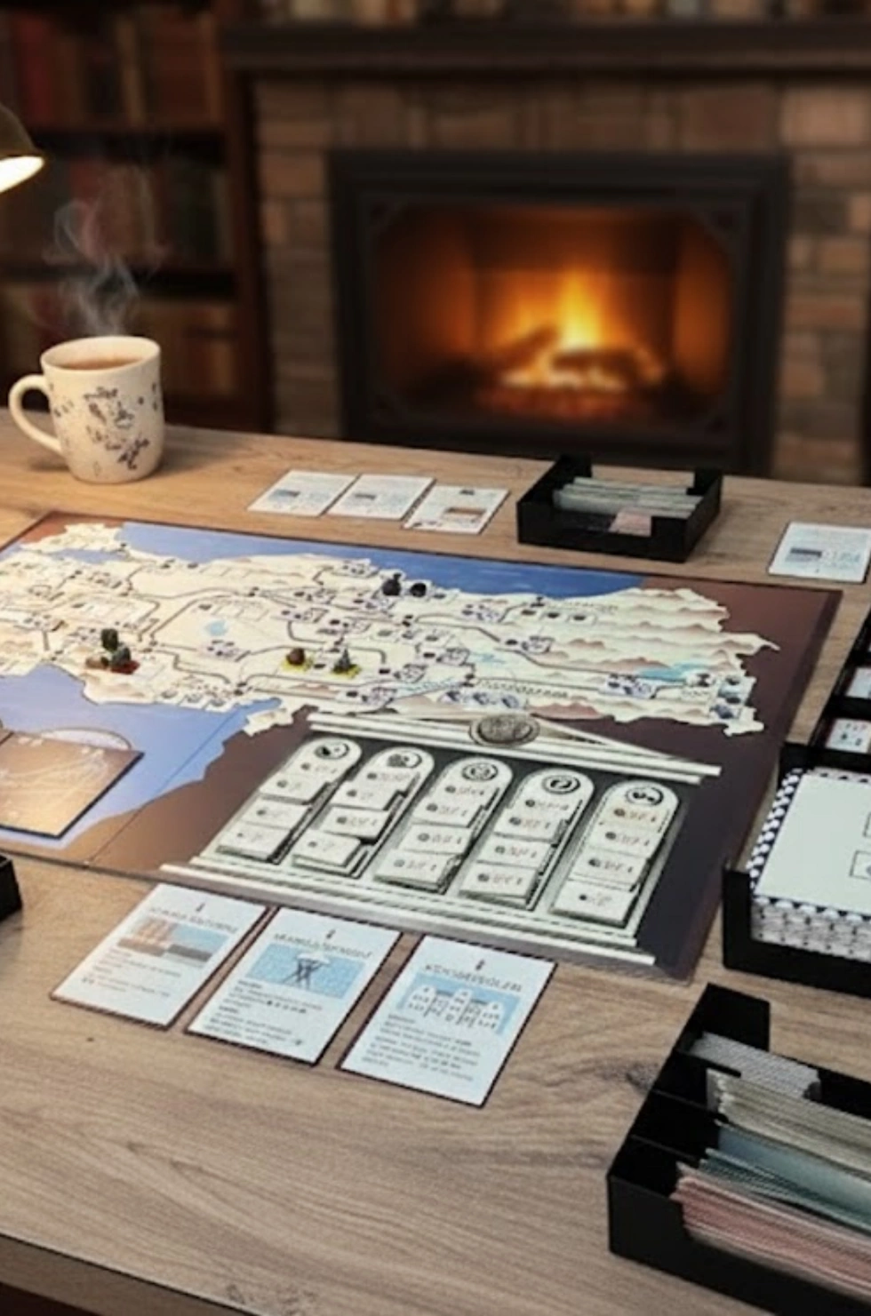 İnkılap Kutu Oyunu ile Uyumlu 3D Kutu Düzenleyici – Akıllı Insert + UqmoTag Dahil