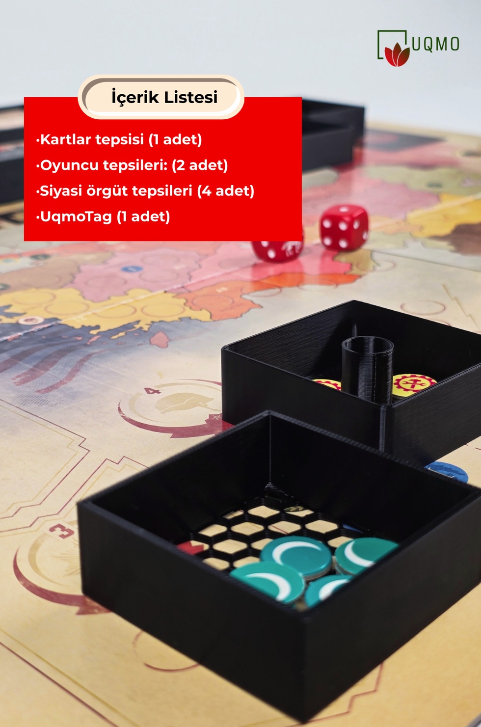 İhtilal Kutu Oyunu ile uyumlu Düzenleyici