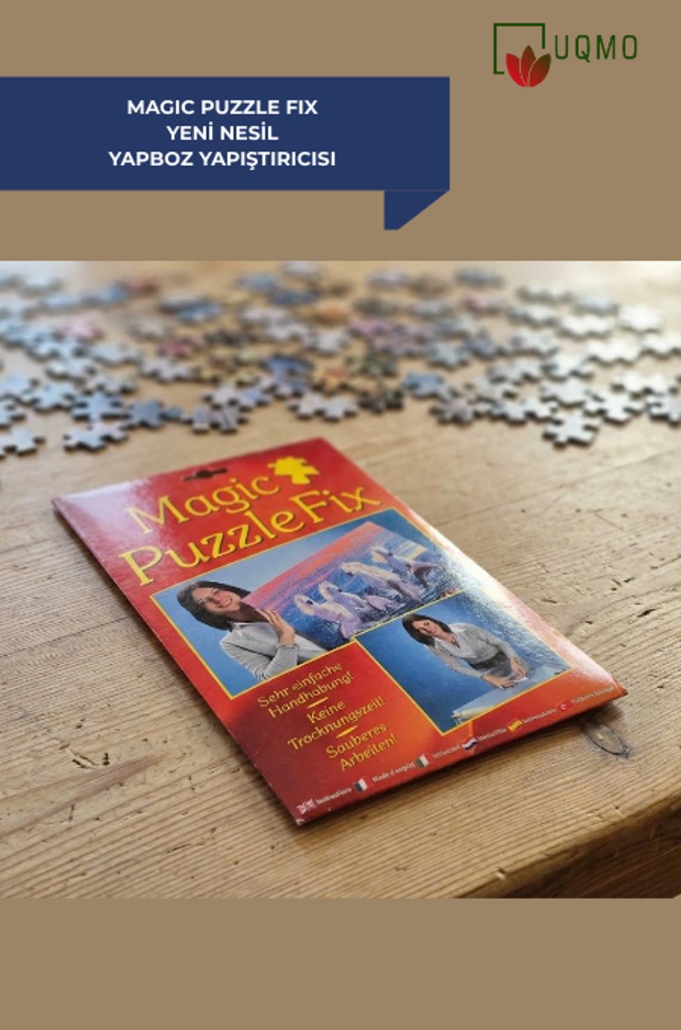 Magic Puzzle Fix - Puzzle yapıştırıcı folyo - 12 Adet
