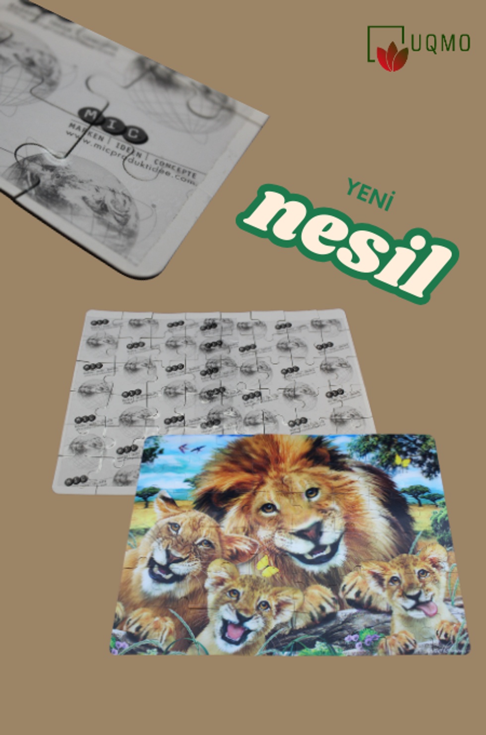 Magic Puzzle Fix - Puzzle yapıştırıcı folyo - 12 Adet