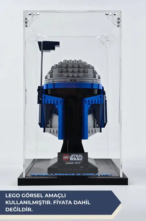 Jango Fett™ Kaskı (75408) LEGO® Kaskları ile Uyumlu Teşhir Kutusu
