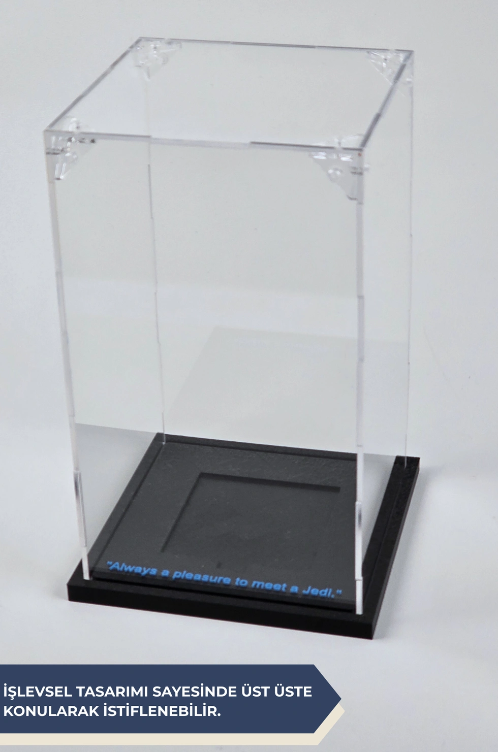 LEGO® Kaskları ile Uyumlu Teşhir Kutusu