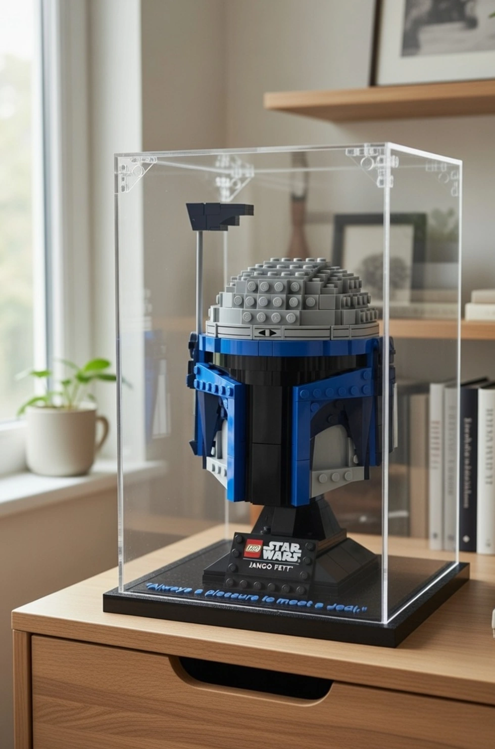 LEGO® Kaskları ile Uyumlu Teşhir Kutusu