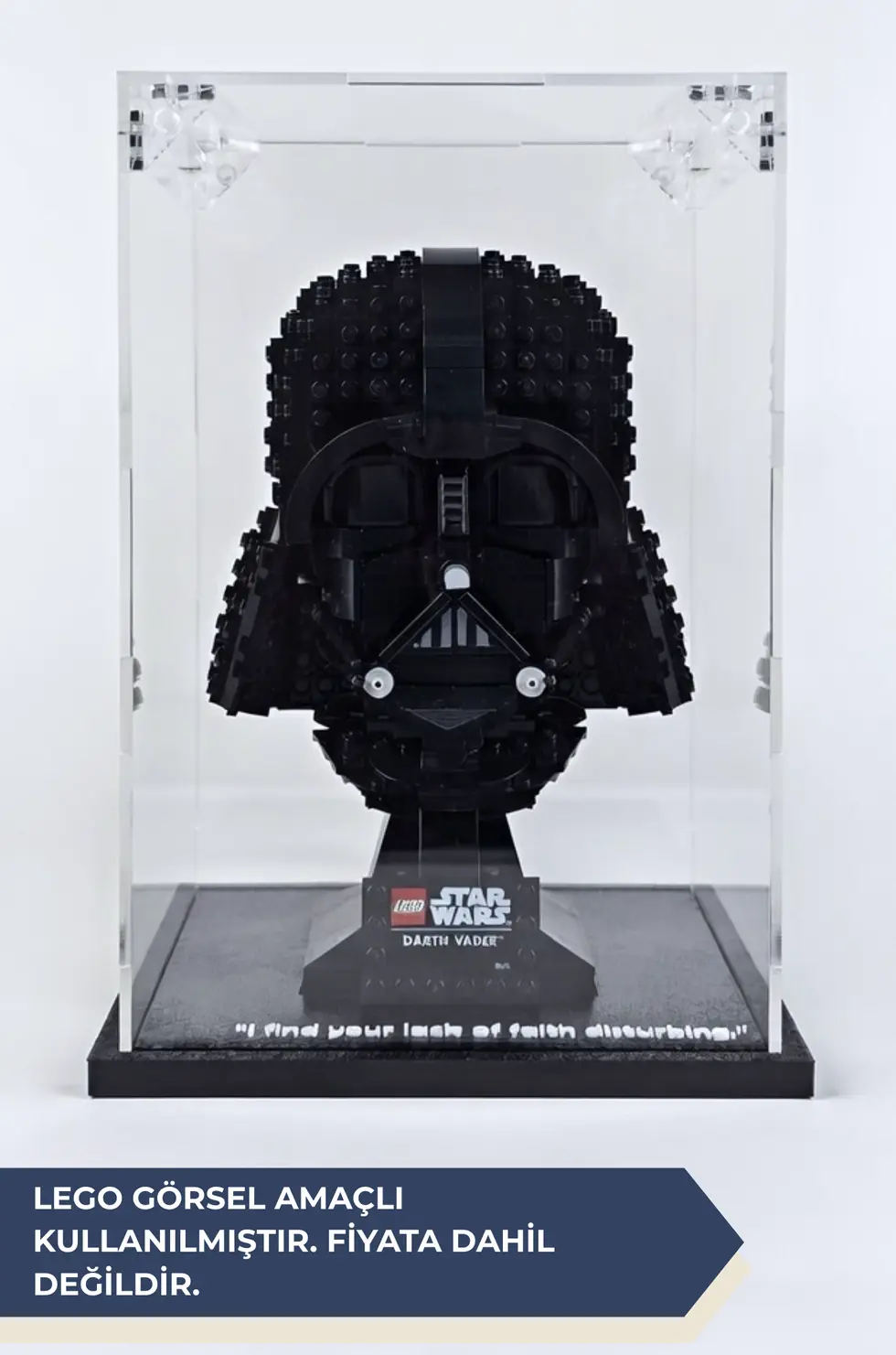 LEGO® Kaskları ile Uyumlu Teşhir Kutusu
