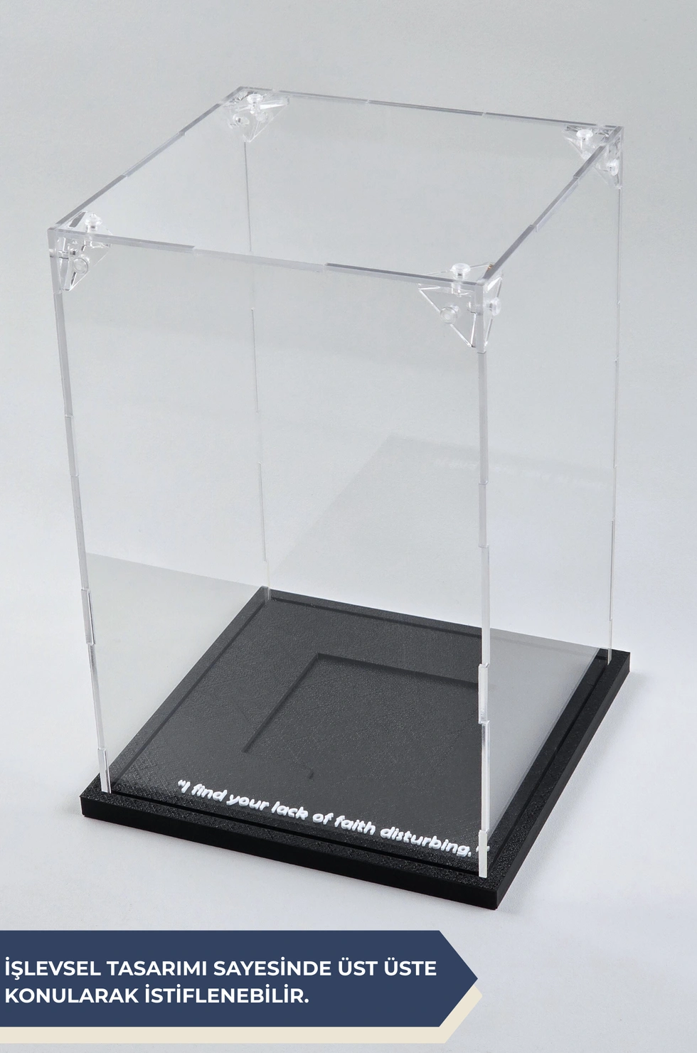 LEGO® Kaskları ile Uyumlu Teşhir Kutusu