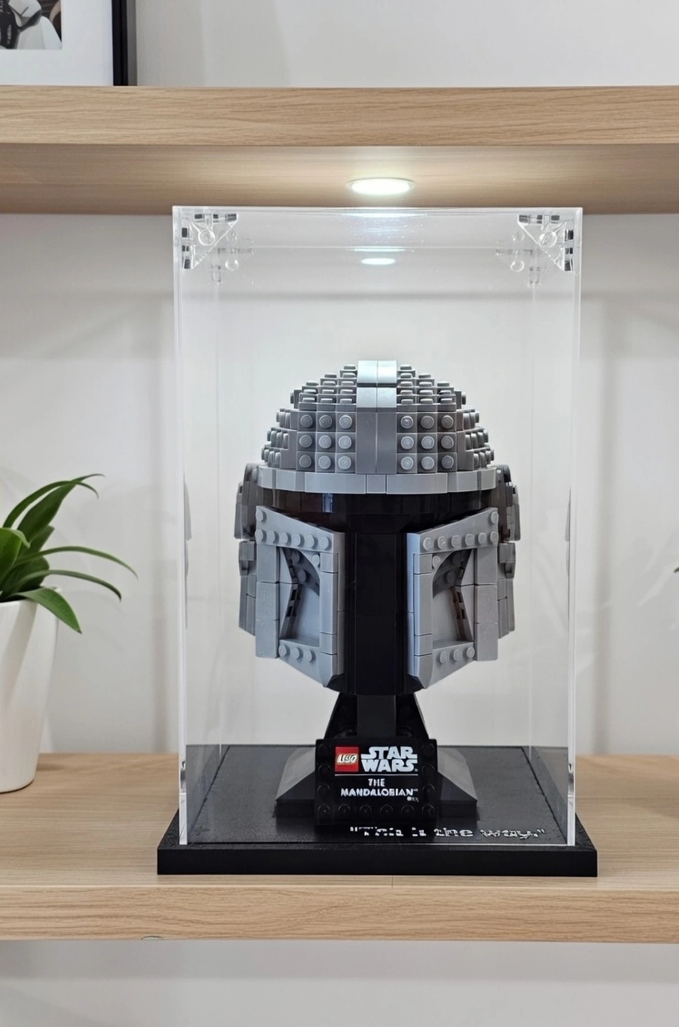 LEGO® Kaskları ile Uyumlu Teşhir Kutusu