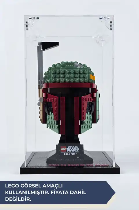 Boba Fett™ Kaskı (75277) LEGO® Kaskları ile Uyumlu Teşhir Kutusu
