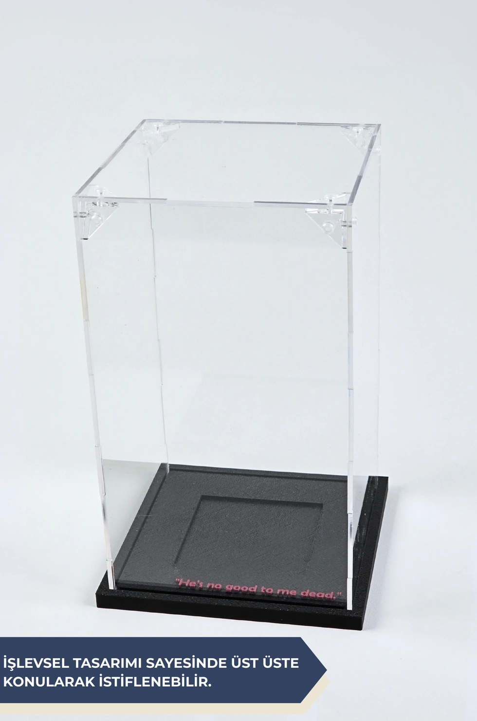 LEGO® Kaskları ile Uyumlu Teşhir Kutusu