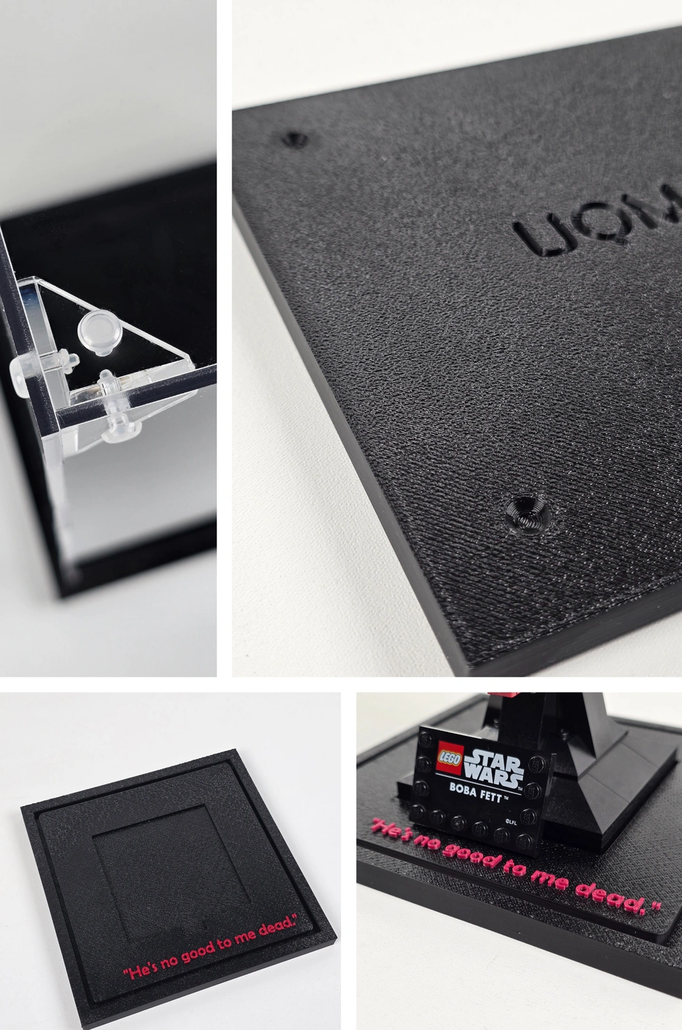 LEGO® Kaskları ile Uyumlu Teşhir Kutusu