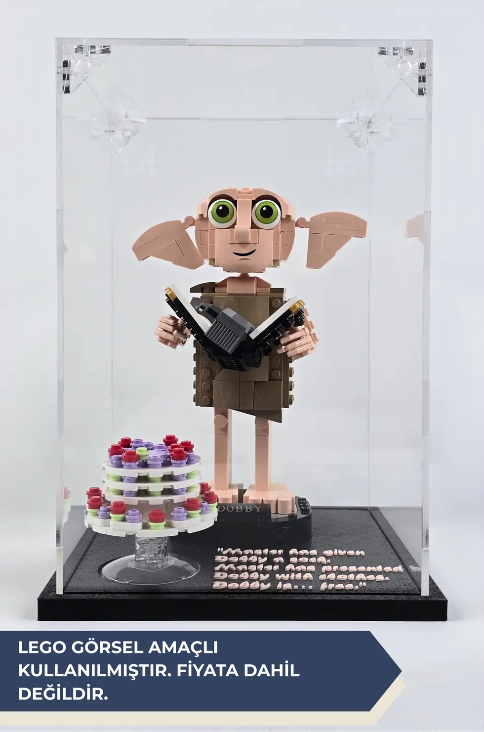 LEGO® Harry Potter™ Dobby™ the House-Elf (76421) ile Uyumlu Teşhir Kutusu