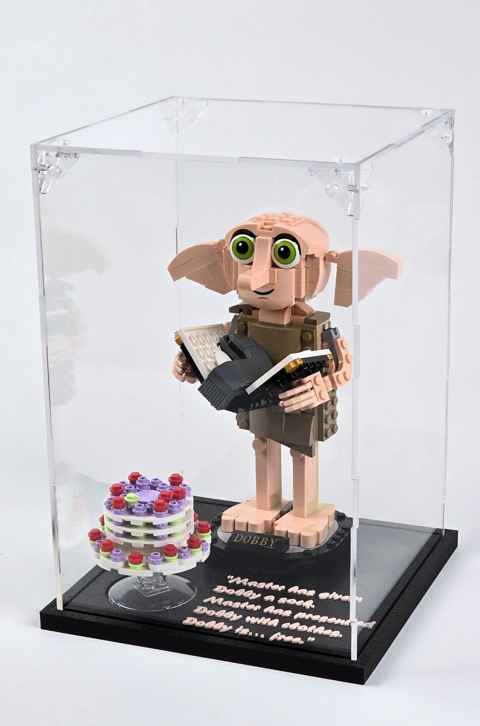 LEGO® Harry Potter™ Dobby™ the House-Elf (76421) ile Uyumlu Teşhir Kutusu