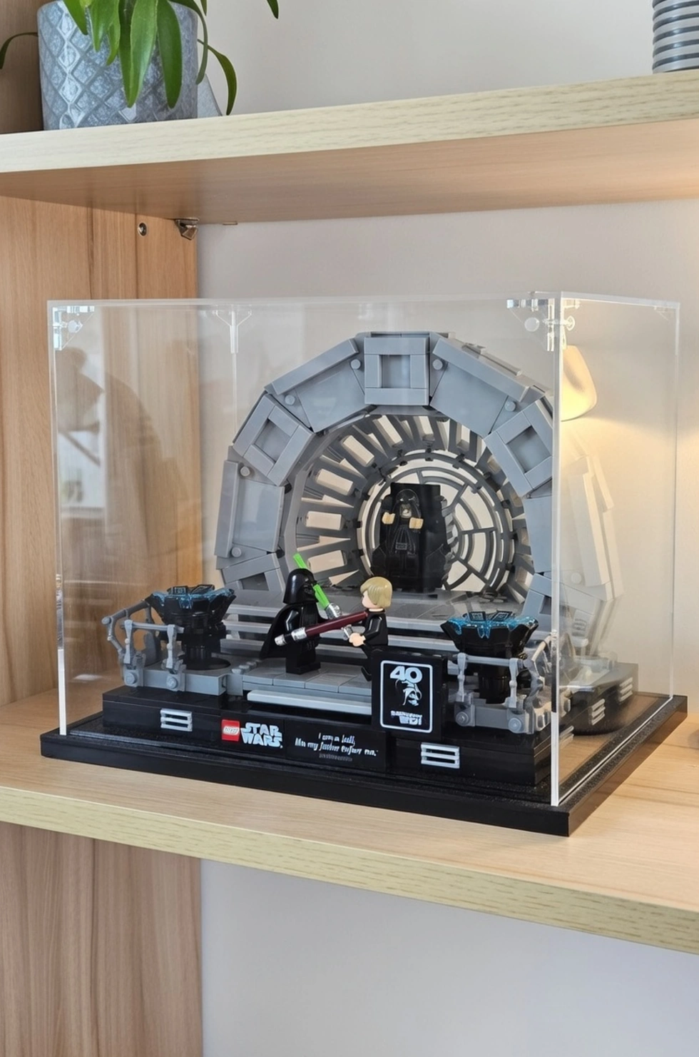 LEGO® Star Wars™ Emperor's Throne Room™ (75352) Diorama ile Uyumlu Teşhir Kutusu