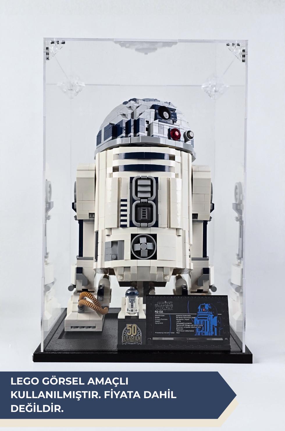 LEGO® Star Wars™ R2-D2™ (75308) ile Uyumlu Teşhir Kutusu