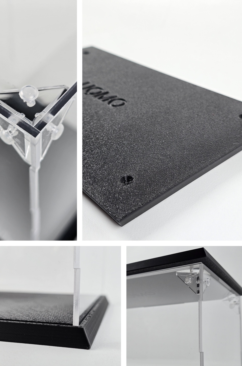 1:24 Model Otomobil ve Değerli Objeler için Podyum Tasarımlı Teşhir Kutusu (Smooth Serisi)