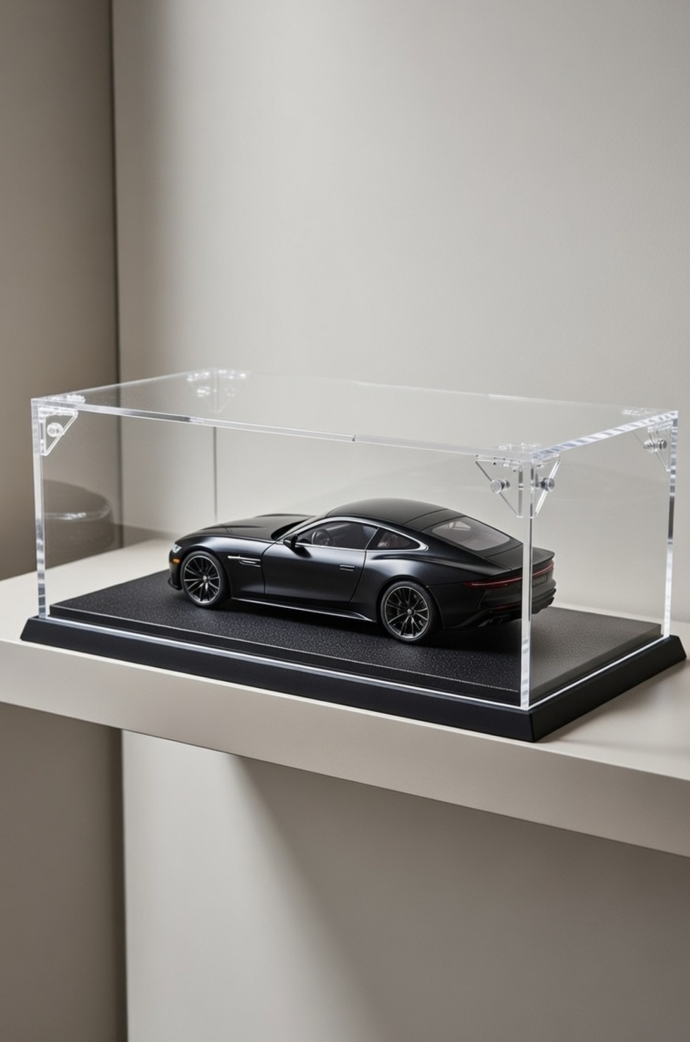 1:24 Model Otomobil ve Değerli Objeler için Podyum Tasarımlı Teşhir Kutusu (Smooth Serisi)