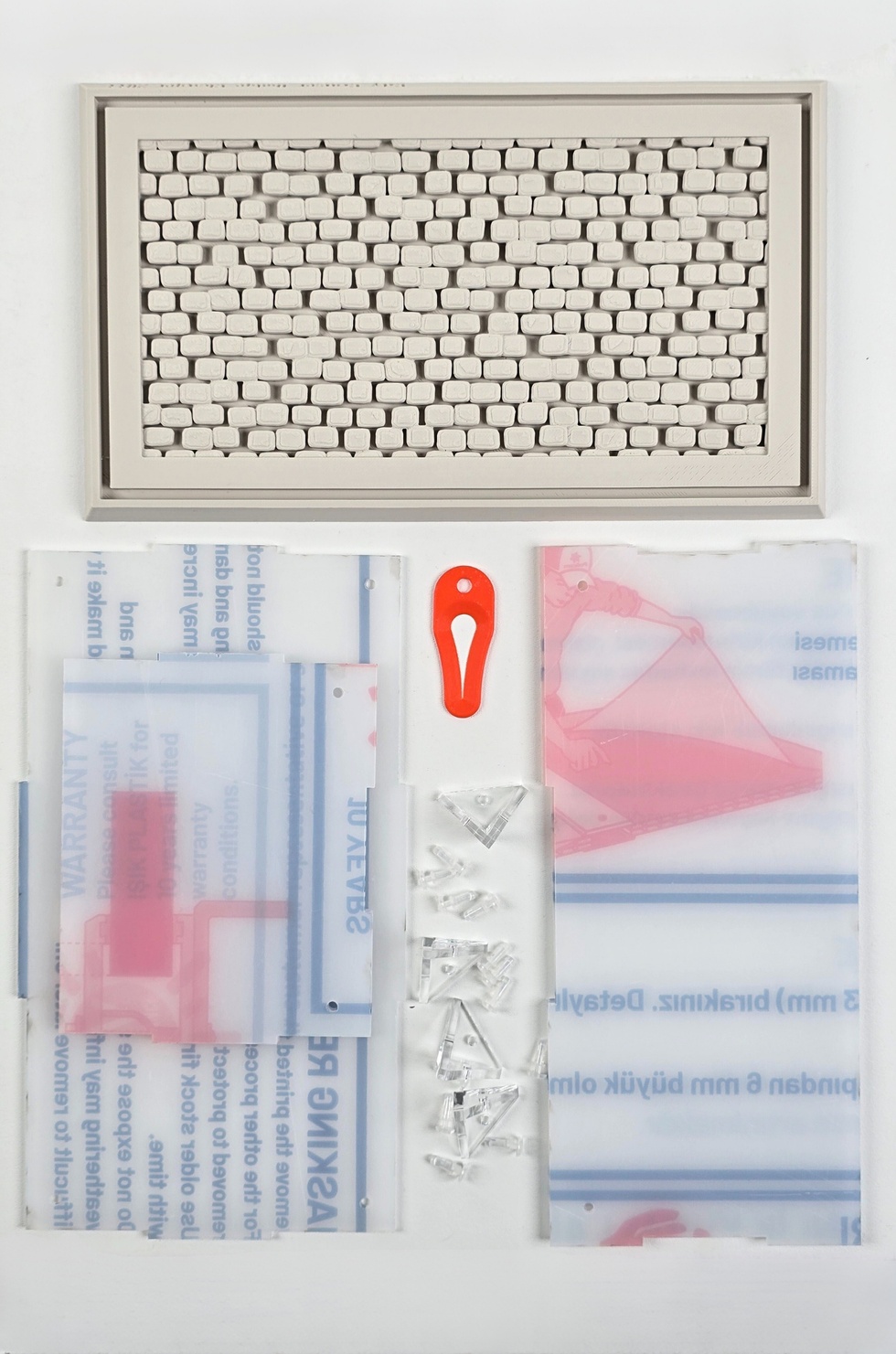 1:24 Ölçekli Model Otomobil Koleksiyonu Minimalist Teşhir Kutusu (Gri, Arnavut Kaldırımı)