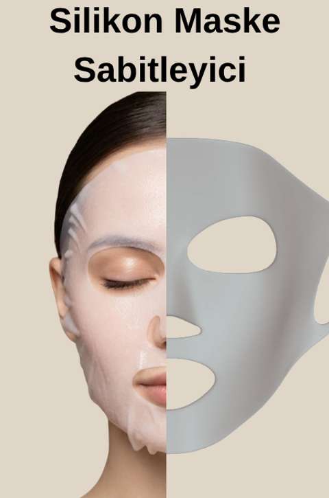 - Yüz Maskesi Koruyucu & Sabitleyici - GRİ