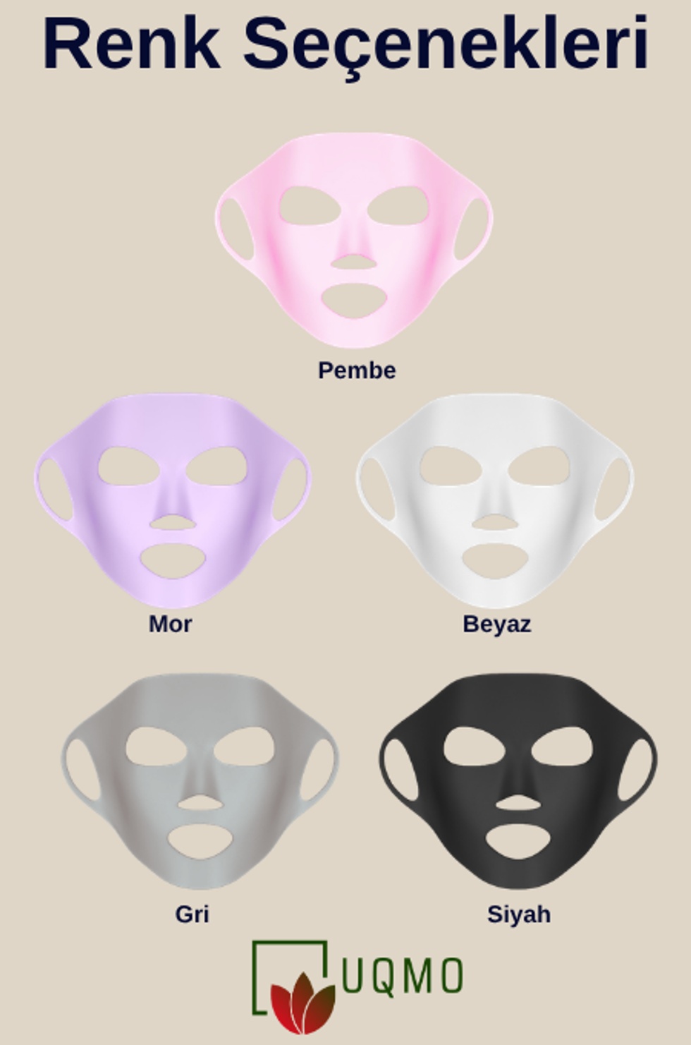 - Yüz Maskesi Koruyucu & Sabitleyici PEMBE