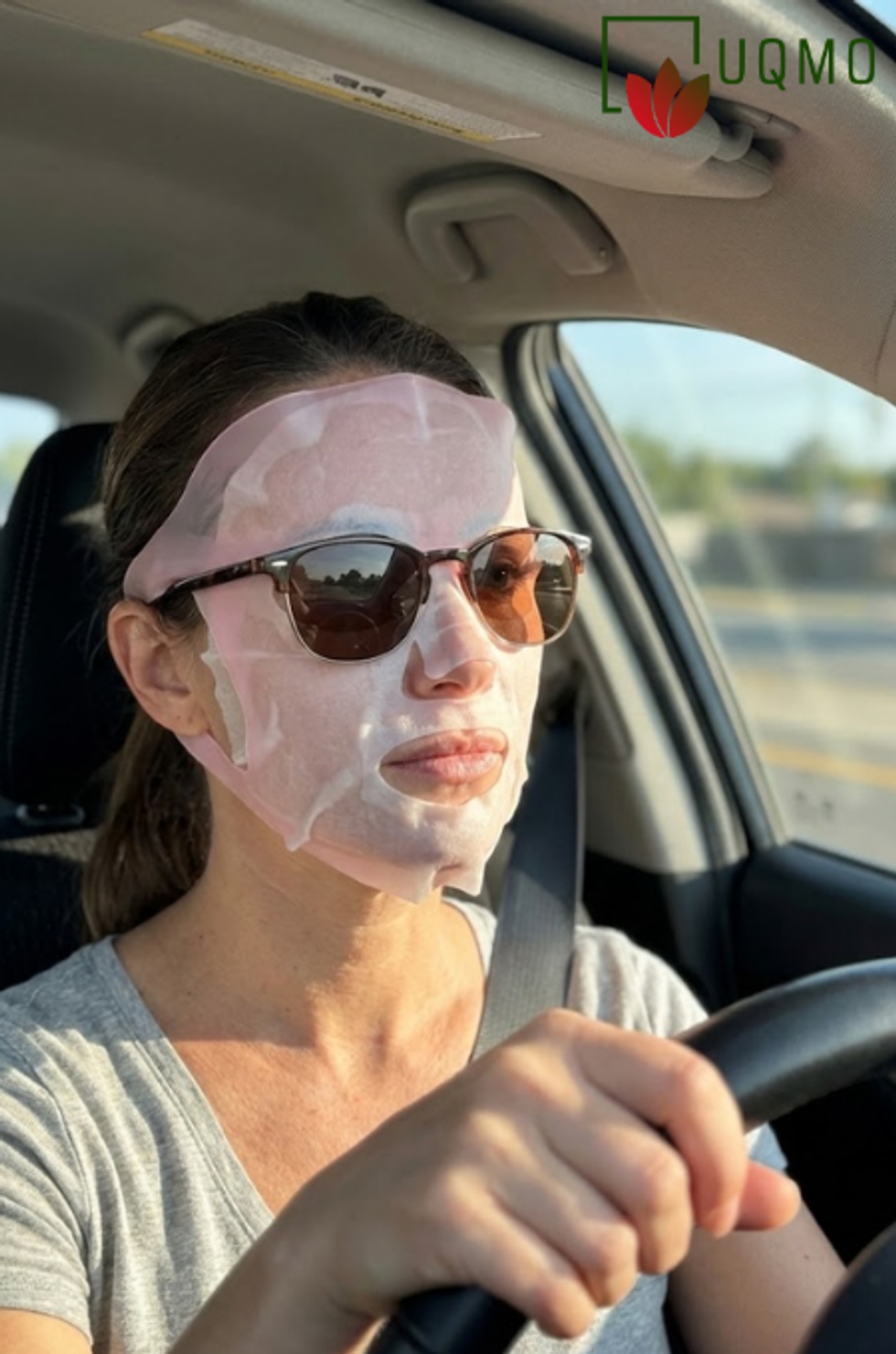 - Yüz Maskesi Koruyucu & Sabitleyici PEMBE