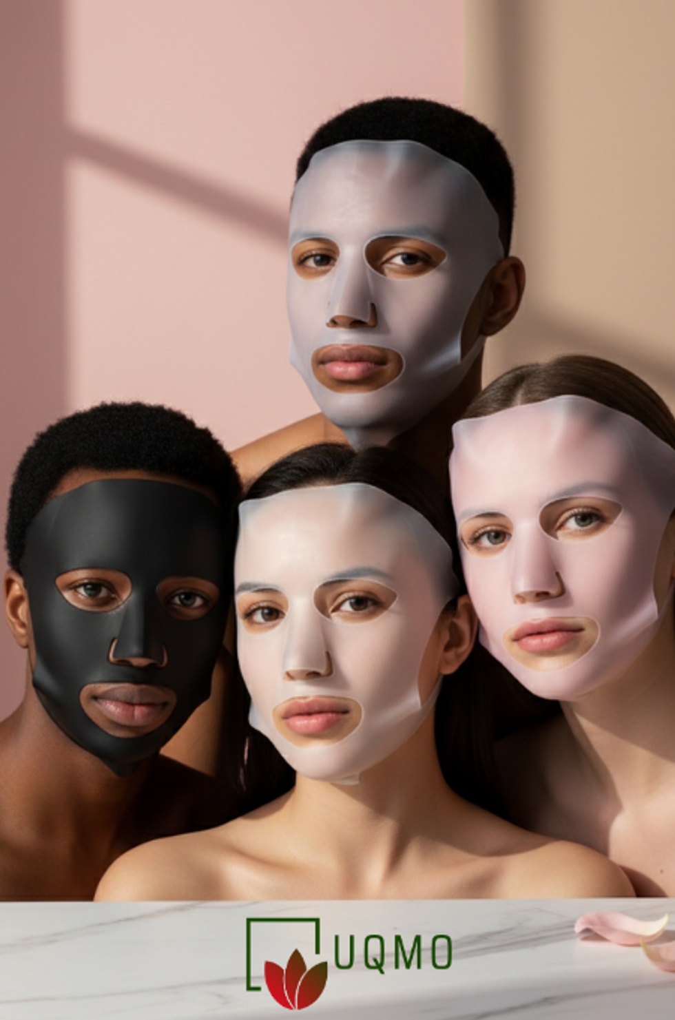 - Yüz Maskesi Koruyucu & Sabitleyici - SİYAH