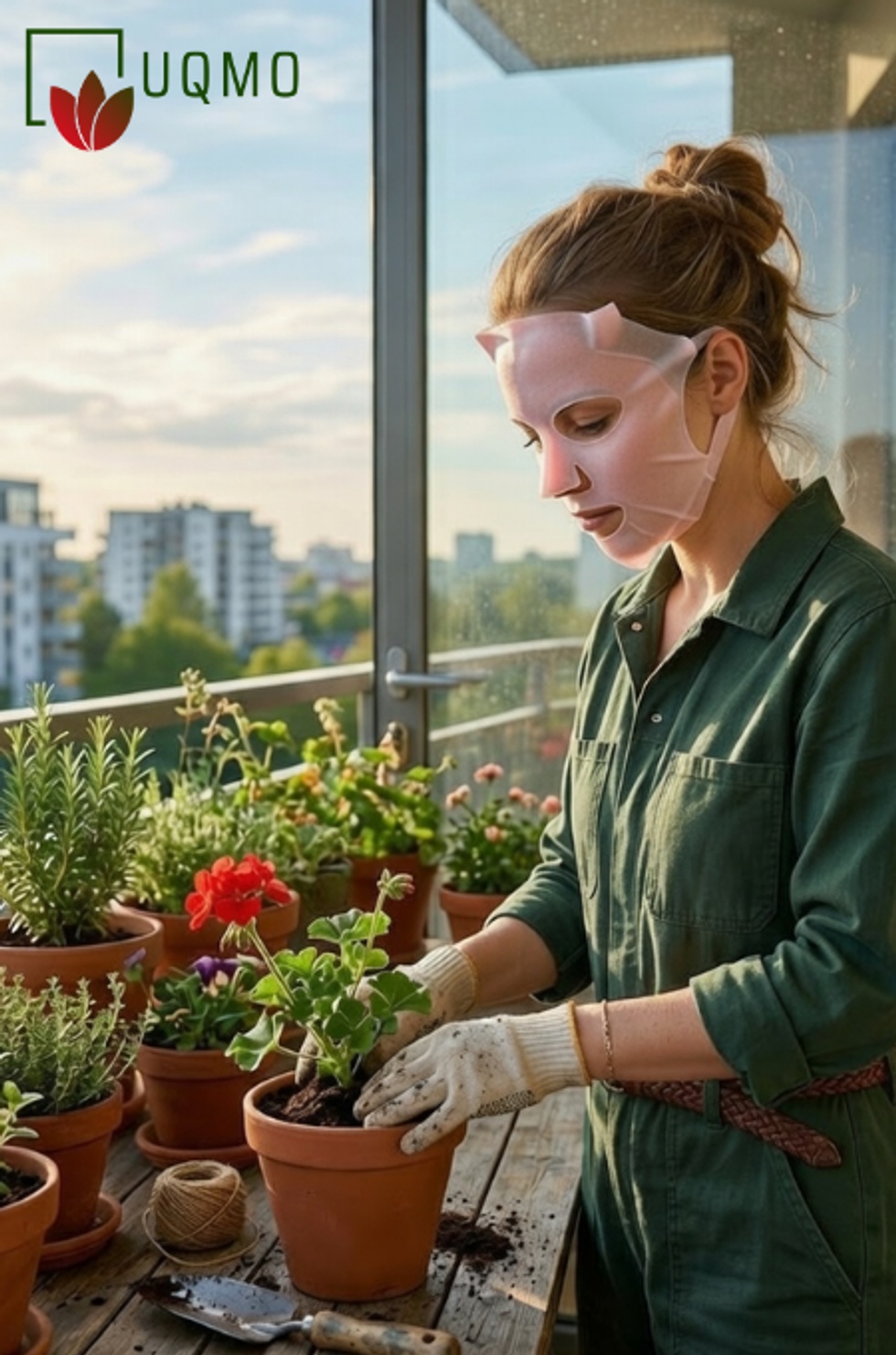 - Yüz Maskesi Koruyucu & Sabitleyici - SİYAH