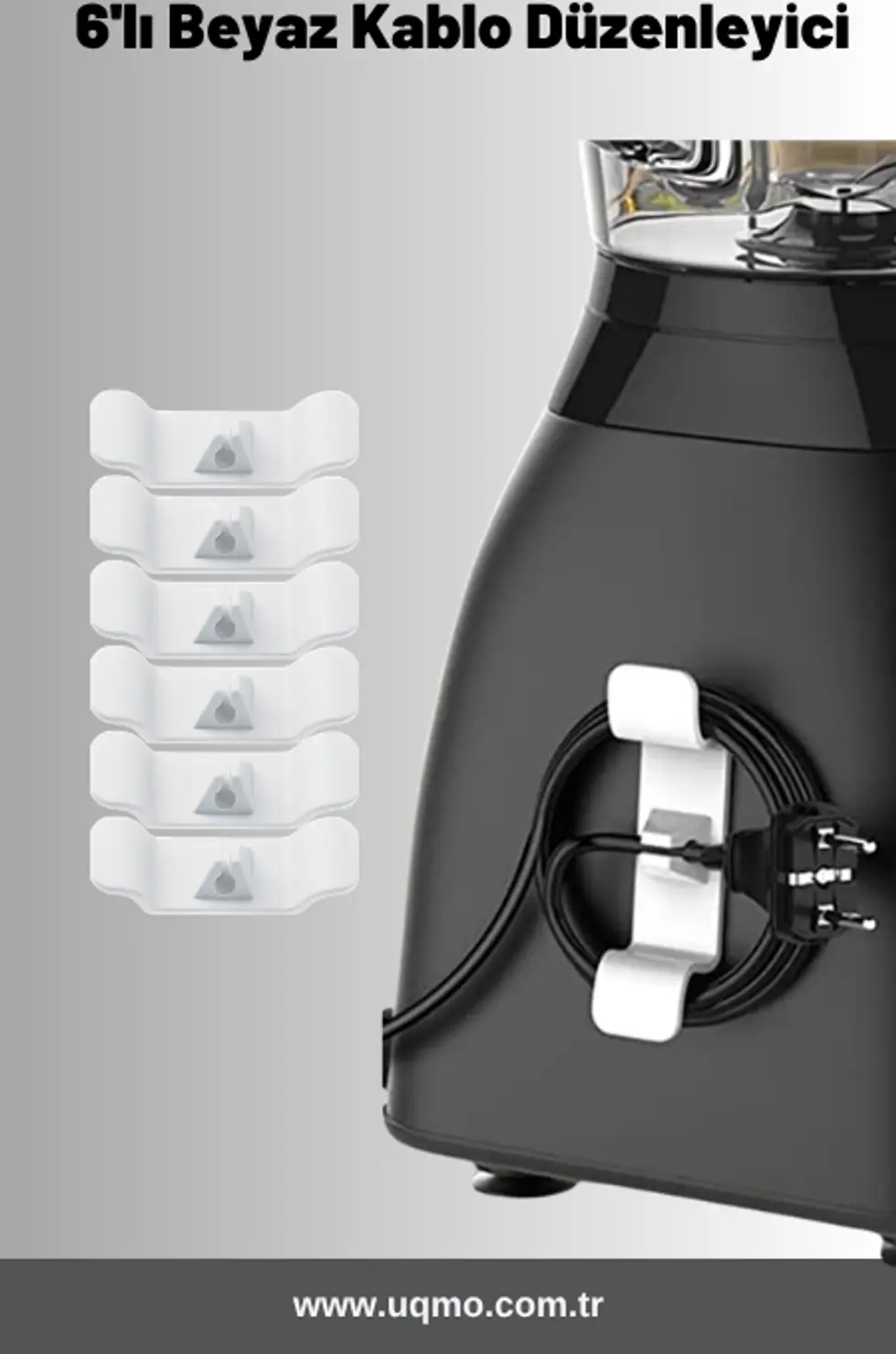 6'lı Kablo Düzenleyici & Sabitleyici