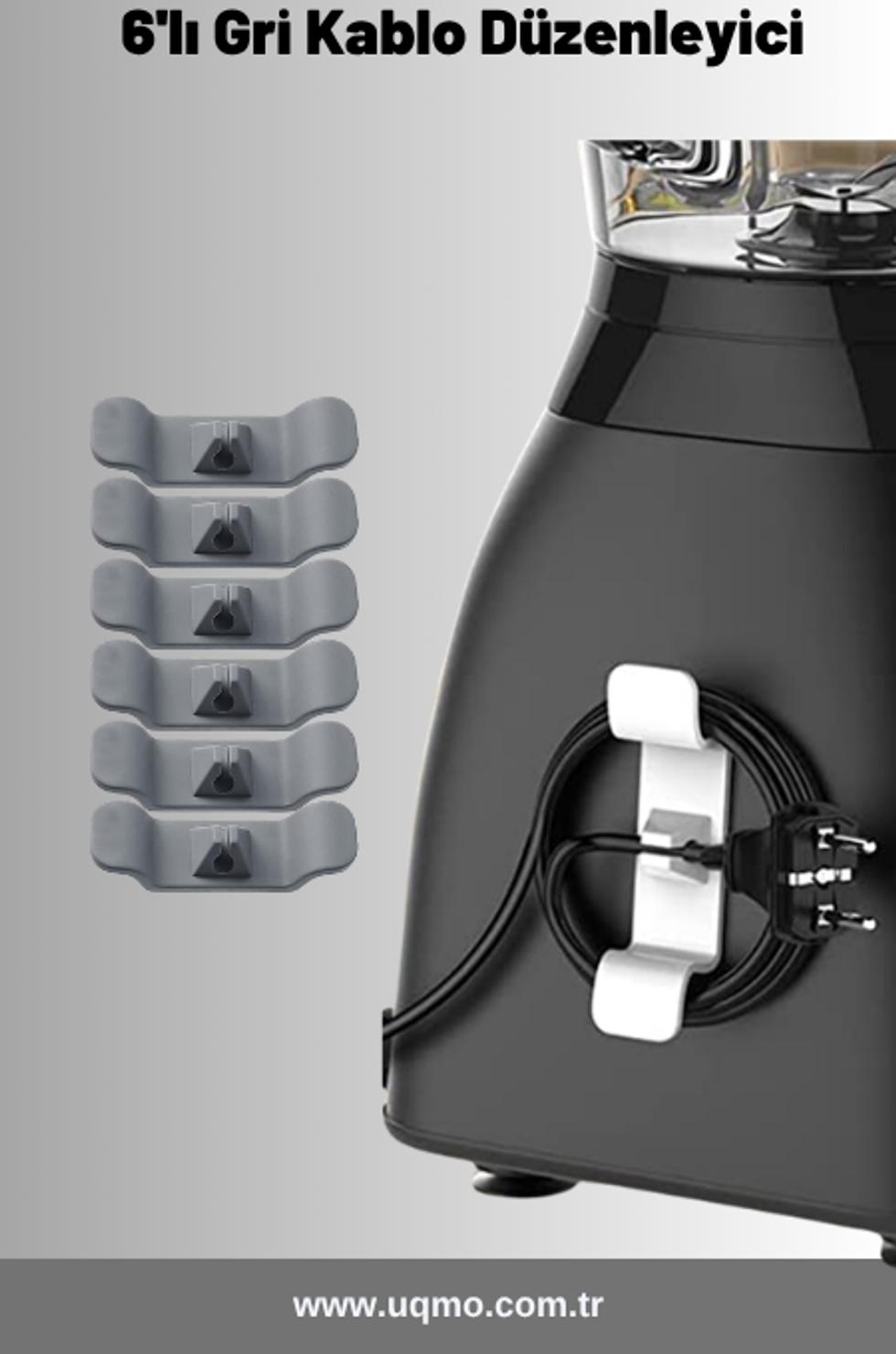 6'lı Kablo Düzenleyici & Sabitleyici