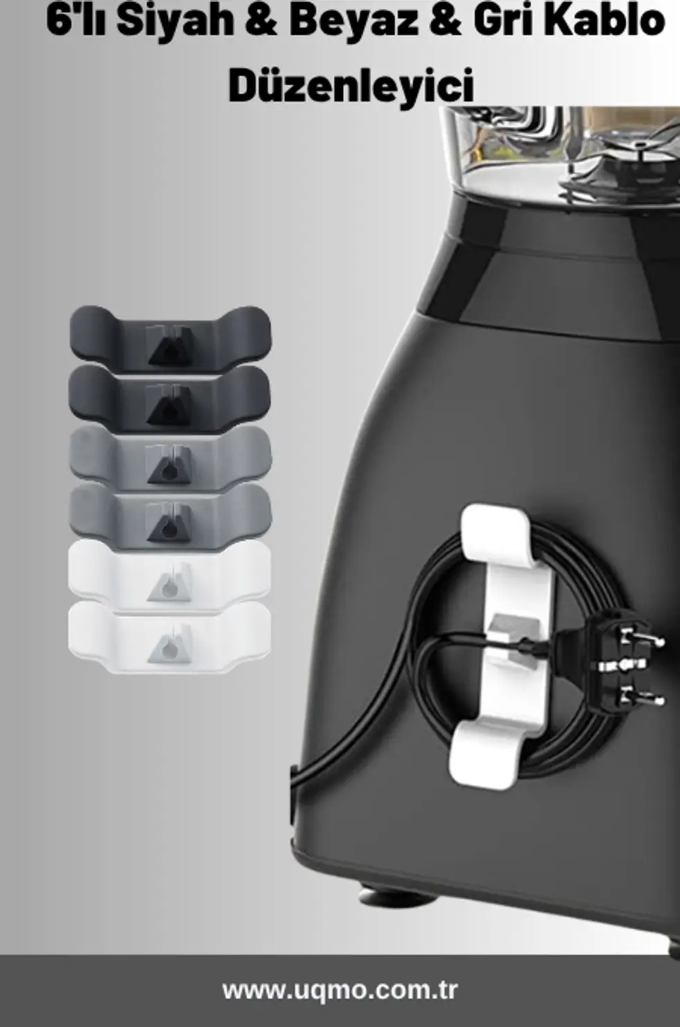 6'lı Kablo Düzenleyici & Sabitleyici