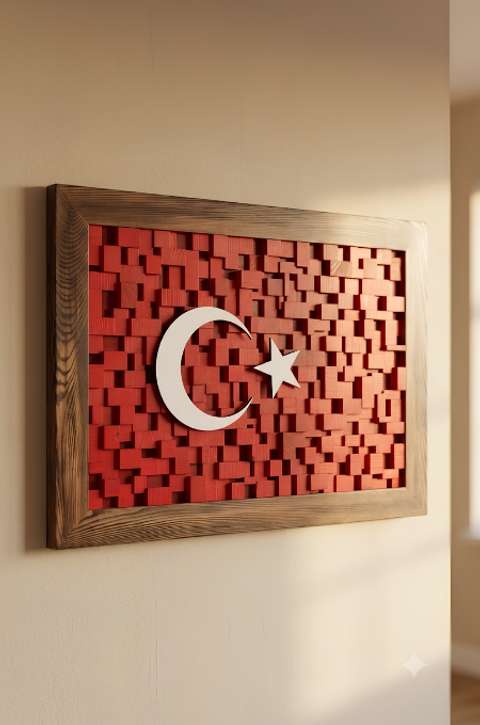Ay Yıldız Bayrak Serisi